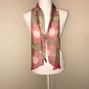 Coach sheer scarf